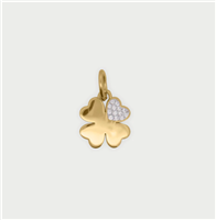Pendant Rue des Mille Woman in Brass CB-LCN 02